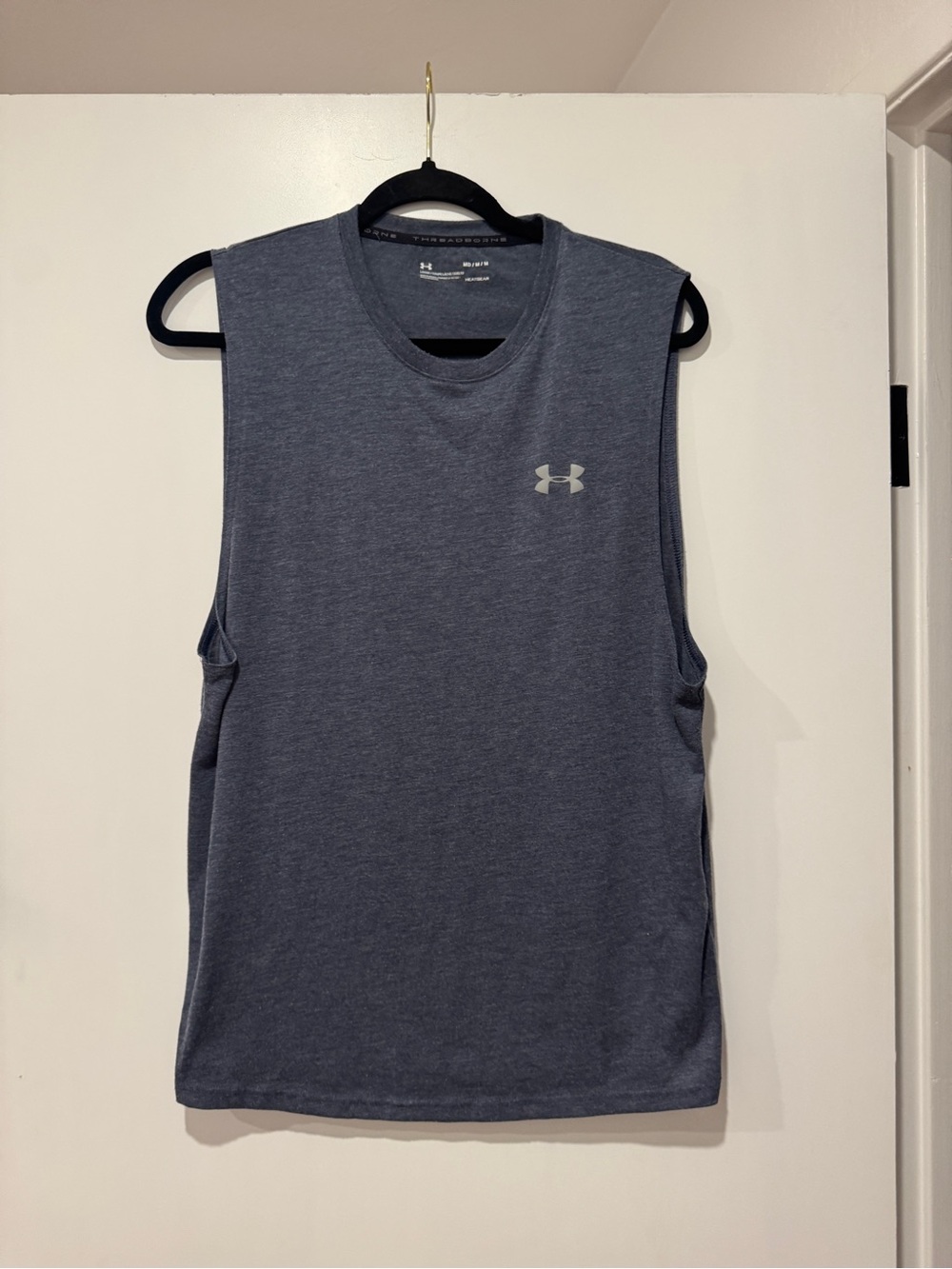 Under Armour Blue Muscle Tank | Size Medium